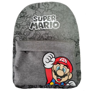 Rucsac Super Mario cu buzunar frontal, 32x25x10 cm - Img 2