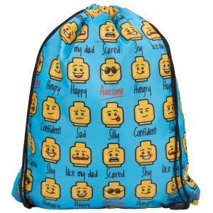 Sac sport LEGO Minifigurine Albastru - Img 2