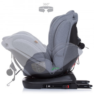 Scaun auto Chipolino 4Kid 0-36 kg platinum I-Size 40-150 cm cu sistem Isofix - Img 5