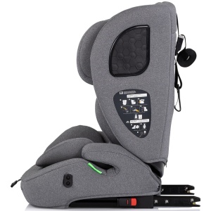 Scaun auto Chipolino Tycoon Iso I-Size 76-150 cm cu sistem Isofix cloud - Img 4