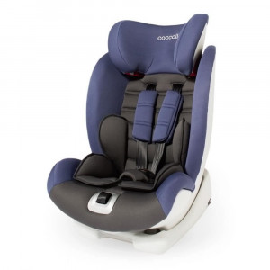 Scaun auto cu Isofix grupa 9-36 kg COCCOLLE Vela-Fix albastru - Img 1