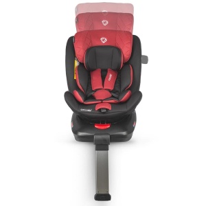 Scaun auto iSize 40-150 cm C Vigo Poppy red+Coccolle oglinda auto rear-facing - Img 7