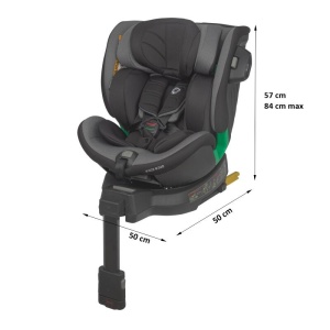 Scaun auto iSize 40-150 cm Coccolle Mago Neutral grey - Img 8