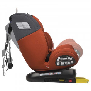 Scaun auto rotativ 0-36 kg Coccolle Atira Cinnamon brown - Img 7