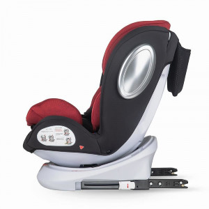 Scaun auto rotativ 0-36 kg Coccolle Lyra Dahlia Red - Img 6