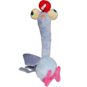Set 2 jucarii din plus CrazyEyes 34 cm & Lance 26 cm, Spioni Deghizati - Img 4