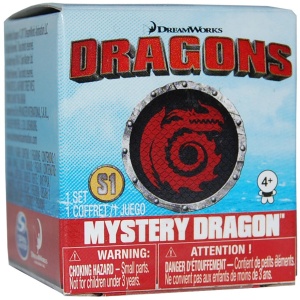 Set 3 mini-figurine surpriza Dragons, 3 cm - Img 2
