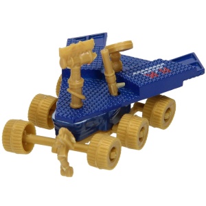 Set 4 figurine din metal/plastic - Vehicule spatiale - Img 7