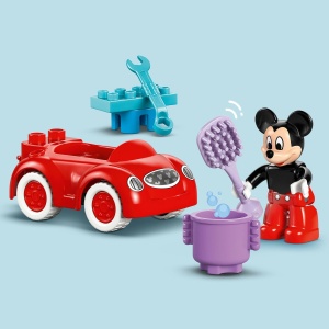 Set Jucarii LEGO DUPLO® - Clubul si masina lui Mickey Mouse (10454) - Img 7