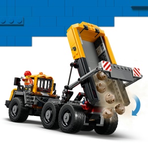 Set LEGO City - Camion basculant și încărcător frontal (60494) - Img 6