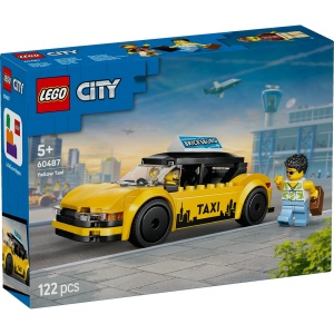 Set LEGO City - Taxi galben (60487) - Img 2