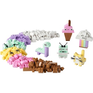 Set LEGO Classic - Distractie creativa in culori pastel (11028) - Img 6