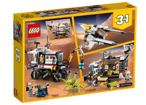 Set LEGO Classic - Rover Spatial (31107) - Img 3