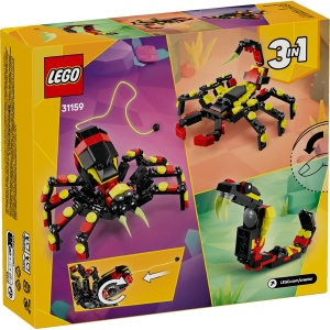 Set LEGO Creator - Animale salbatice: Paianjen surprinzator (31159) - Img 4