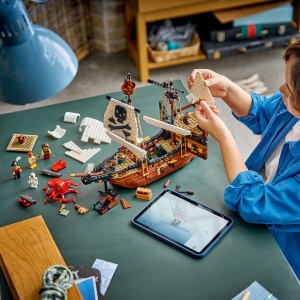 Set LEGO Creator - Corabie de pirați emblematică (31387) - Img 5