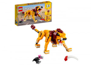 Set LEGO Creator - Leu salbatic (31112) - Img 1