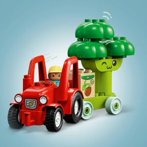 Set LEGO DUPLO - Tractor cu fructe si legume (10982) - Img 7