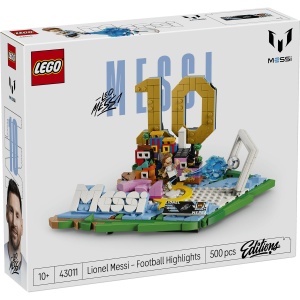 Set LEGO Editions - Lionel Messi – Momente importante din fotbal (43011) - Img 2
