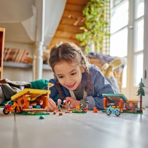 Set LEGO Friends - Cabane în tabara de aventuri (42624) - Img 8