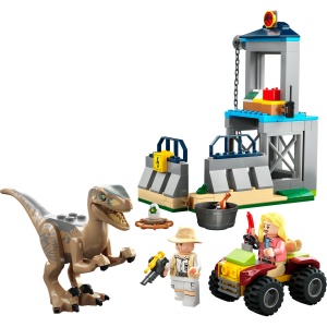 Set LEGO Jurassic World - Evadarea dinozaurului Velociraptor (76957) - Img 6