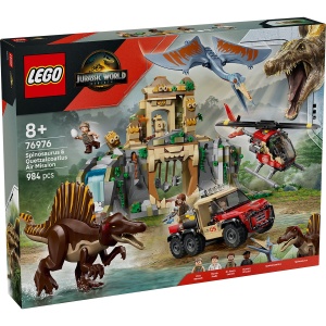 Set LEGO Jurassic World - Misiune aeriana cu Spinosaurus si Quetzalcoatlus (76976) - Img 2