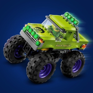 Set LEGO Marvel Super Heroes - Hulk în vehicul de teren contra lui Thanos (76312) - Img 8