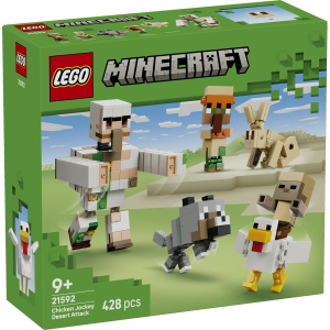 Set LEGO Minecraft - Atac în deșert cu un jocheu de găini (21592) - Img 2