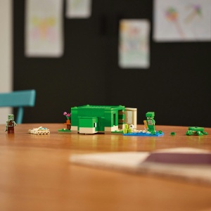 Set LEGO Minecraft - Casa de pe plaja testoaselor (21254) - Img 5