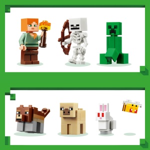 Set LEGO Minecraft - Prima aventură pe timp de noapte (21593) - Img 8
