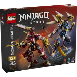 Set LEGO Ninjago - Roboții Titan gemeni (71870) - Img 2