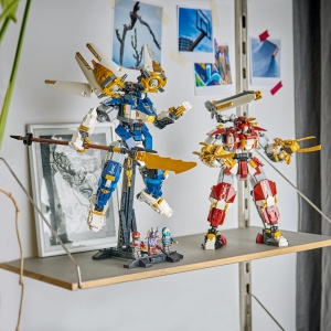Set LEGO Ninjago - Roboții Titan gemeni (71870) - Img 8