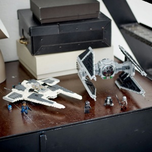 Set LEGO Star Wars - Fang Fighter mandalorian vs TIE Interceptor (75348) - Img 5