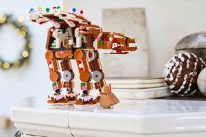 Set LEGO Star Wars - Vehicul de lupta AT-AT cu aspect de turta dulce (40806) - Img 6
