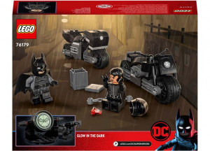 Set LEGO Super Heroes - Batman & Selina Kyle Umarirea cu motociclete (76179) - Img 3
