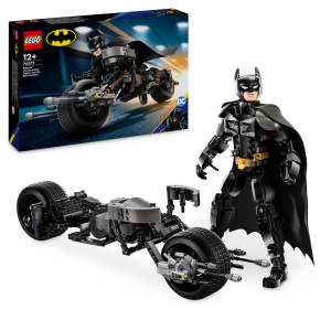 Set LEGO Super Heroes - Figurina de constructie Batman™ si motocicleta Bat-Pod (76273) - Img 1