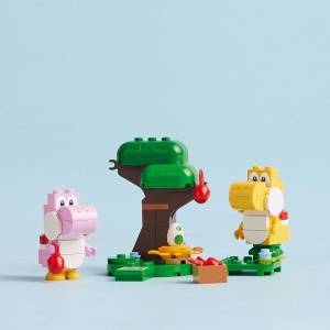 Set LEGO Super Mario - Set de extindere: Padurea lui Yoshi (71428) - Img 5