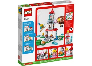 Set LEGO Super Mario - Set de extindere - Turnul inghetat si costum de pisica Peach (71407) - Img 3