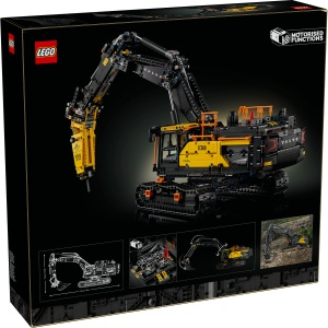 Set LEGO Technic - Excavator Volvo EC500 Hybrid (42215) - Img 3