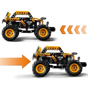 Set LEGO Technic - Monster Jam™ DIGatron™ Pull-Back (42199) - Img 3