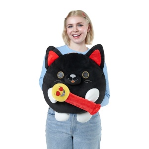 Snackles - Jucarie de plus colectibila S1W2, 35 cm, Luna - Img 2