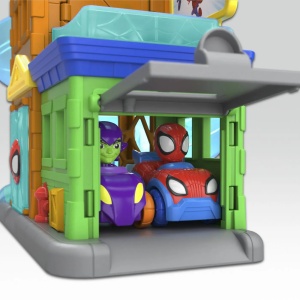 Spidey Si Prietenii Lui Uimitori Marvel Super Rollers Set De Joaca Webcity - Img 3