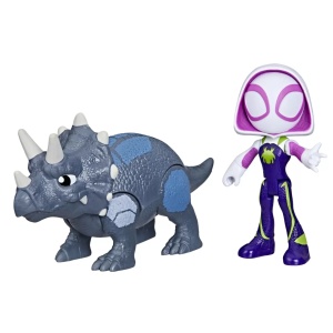 Spidey Si Prietenii Marvel Dino Webs Ghost-Spider Si Rhino Dino - Img 2