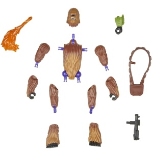 Star Wars Mix Mashers Set Figurina Chewbacca 12Cm Si Accesorii - Img 6