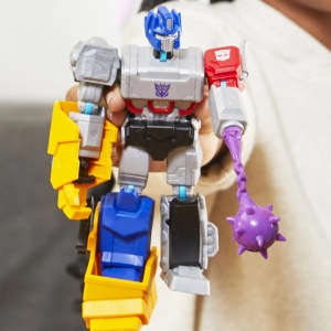 Transformers Mix Mashers Set Figurina Optimus Prime 12Cm Si Accesorii - Img 5