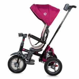 Tricicleta multifunctionala 4in1 cu sezut reversibil Coccolle Velo Air Violet - Img 5