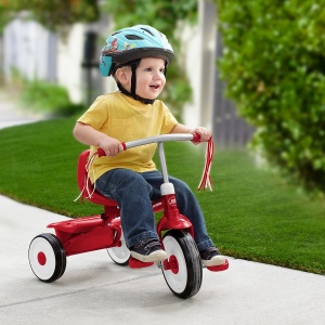 Tricicleta pliabila Radio Flyer Fold 2 Go Red, 1-3 ani - Img 3