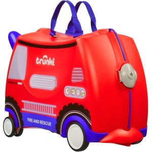 Valiza Trunki Frank - Masina de pompieri Glide - Img 3