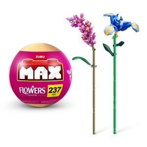 Zuru Max - Set de constructie, Flori de gradina, diverse modele - Img 8