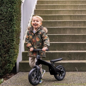 Balance bike Qplay Tech Negru - Img 7