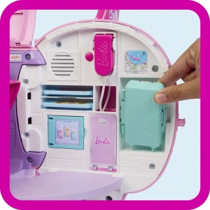 Barbie Dream Land Avion De Vis Cu Accesorii - Img 6